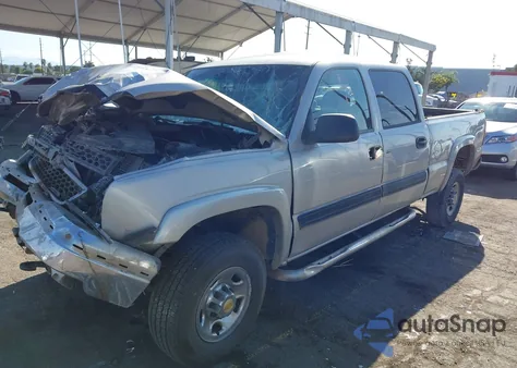 2005 Chevrolet Silverado 2500Hd Ls из США, поврежденный, VIN 1GCHK23295F803058
